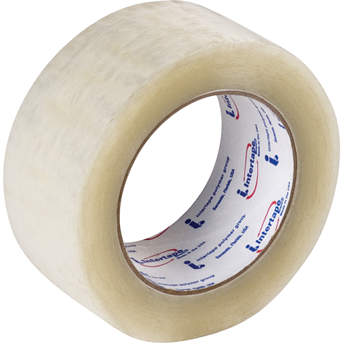 Box Sealing Tape, Hot Melt Adhesive, 1.6 mils, 50 mm (2") x 132 m (433') Trail Hammer and Bolt