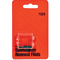 PIERRES DE RECHANGE FU 732X (10/CARTE) Trail Hammer and Bolt