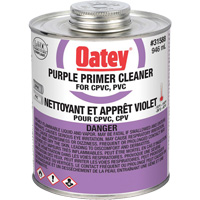 Purple Primer/Cleaner, 946 ml, Brush Top Can Trail Hammer and Bolt