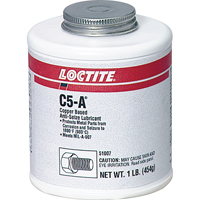 C5-A Copper Based Anti-Seize, 543 g., Brush Top Can, 1800°F (982°C) Max Temp. Trail Hammer and Bolt