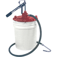 Manual Lubrication Pumps - Dual Leverage Dispensers, Zinc, 2.6 oz./Stroke, Fits 5 gal. Trail Hammer and Bolt