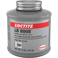 Copper Based Anti-Seize Lubricant, 4 oz., Brush Top Can, 1800°F (982°C) Max Temp. Trail Hammer and Bolt