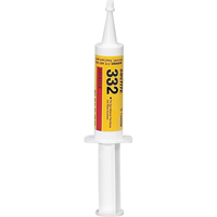 Adh&eacute;sif structurel 332 pour environnements s&eacute;v&egrave;res, 623 g, Seringue, Ambr&eacute;e Trail Hammer and Bolt