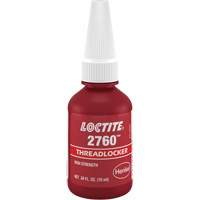 Compos&eacute; de blocage 2760 adh&eacute;sif instantan&eacute;, Rouge, &eacute;lev&eacute;, 10 ml, Bouteille Trail Hammer and Bolt