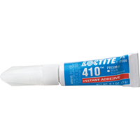 410 Instant Adhesive, Black, Tube, 3 g Trail Hammer and Bolt