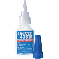 435 Surface Insensitive Instant Adhesive, Clear, Bottle, 20 g Trail Hammer and Bolt