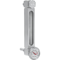 Indicateur de niveau &agrave; liquide en Aluminium, Filet&eacute;, 5" lo, 205°F (96,11° C) Trail Hammer and Bolt