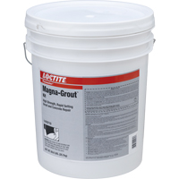 Produit de r&eacute;paration du b&eacute;ton Magna-Grout Fixmaster, Seau Trail Hammer and Bolt