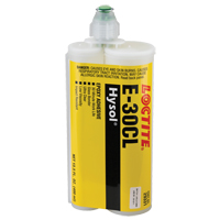 E-30CL Glass Bonder Structural Adhesive, 200 ml, Dual Cartridge, Two-Part, Ultra Clear Trail Hammer and Bolt