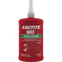 Compos&eacute; de retenue Loctite 603, 250 ml, Bouteille, Vert Trail Hammer and Bolt