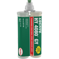 HY 4080 GY Structural Repair Hybrid Adhesive, Two-Part, Dual Cartridge, 400 g, Grey Trail Hammer and Bolt