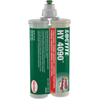 HY 4090 Structural Repair Hybrid Adhesive, Two-Part, Dual Cartridge, 400 g, Off-White Trail Hammer and Bolt