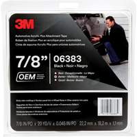 Ruban en acrylique de 3M pour l'automobile, 18 m (60') lo x 22 mm (7/8") la, 45 mils, Acrylique Trail Hammer and Bolt