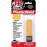 Colle &eacute;poxyde PlasticWeld, 2 oz, B&acirc;ton, Blanc cass&eacute; Trail Hammer and Bolt