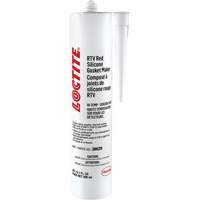 596 High Temp RTV Silicone Sealant, Cartridge, Red Trail Hammer and Bolt