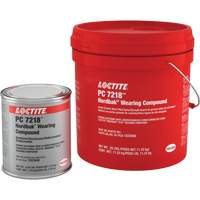 Wearing Compound 7218, 25 lbs., Pail, Two-Part, Grey Trail Hammer and Bolt