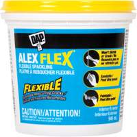 Pl&acirc;tre &agrave; reboucher flexible Alex Flex, 946 ml, Contenant en plastique Trail Hammer and Bolt