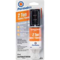 2 Ton Epoxy, 25 ml, Syringe, Two-Part, Clear Trail Hammer and Bolt