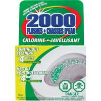 2000 Flushes&reg; Bleach Toilet Bowl Cleaner, 35 g, Tablet Trail Hammer and Bolt
