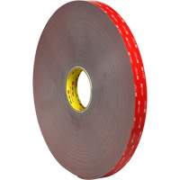 Ruban VHB 4947, 33 m (108') lo x 19 mm (3/4") la, Acrylique Trail Hammer and Bolt