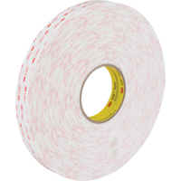 Ruban VHB 4950, 33 m (108') lo x 25,4 mm (1") la, 45 mils, Acrylique Trail Hammer and Bolt
