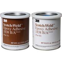 Adh&eacute;sif Scotch-Weld, 32 oz liq., Seau, Deux composants, Vert Trail Hammer and Bolt
