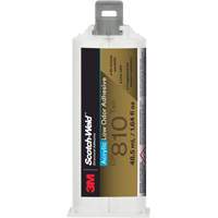 Adh&eacute;sif acrylique &agrave; faible odeur Scotch-Weld, Deux composants, Cartouche, 1,64 liq. oz., Blanc cass&eacute; Trail Hammer and Bolt