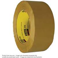 Ruban pour sceller les boîtes Scotch 373, Adh&eacute;sif Thermofusible, 2,5 mils, 72 mm (3") x 50 m (164') Trail Hammer and Bolt