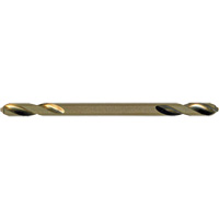 Foret &agrave; double pointe M2 Jet-Kut Gold qualit&eacute; sup&eacute;rieure, Acier rapide, 1/8", 1-15/16" lo Trail Hammer and Bolt