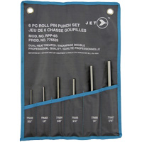RPP-6S Roll Pin Punch Set, 6 Pieces Trail Hammer and Bolt