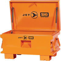 JSB-3219 Boîte de rangement d'outils de chantier pour usage tr&egrave;s intensif, 32-1/8" x 19" x 17-1/2", Acier, Orange Trail Hammer and Bolt