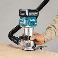 XGT Brushless Cordless Compact Router (Tool Only) Trail Hammer and Bolt