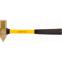 Blacksmith's Hammer, 1.5 lbs. Head Weight, 14" L Trail Hammer and Bolt