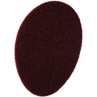 Scotch-Brite Surface Conditioning Disc SC-DH, 8" Dia., Medium Grit, Aluminum Oxide Trail Hammer and Bolt