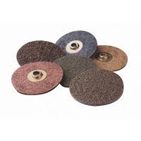 Disques Scotch-Brite pour l'homog&eacute;n&eacute;isation des surfaces, 2" dia. Trail Hammer and Bolt