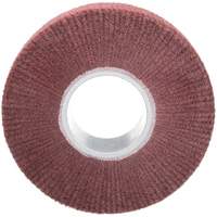 Brosse &agrave; lamelle de finition Scotch-Brite, Oxyde d'aluminium, Grain Fin, 8" x 2" x 3" Trail Hammer and Bolt