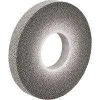 Meule d'&eacute;barbage EXL Scotch-Brite, 8" x 2", Arbre de 3" Trail Hammer and Bolt