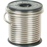 Plumbing Solder, Lead-Free, 60-100% Tin 1-5% Bismuth 1-5% Copper 1-5% Silver, Solid Core, 0.117" Dia. Trail Hammer and Bolt