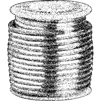 95/5 Plumbing Solder, Lead-Free, 95% Tin 5% Antimony, Solid Core, 0.117" Dia. Trail Hammer and Bolt