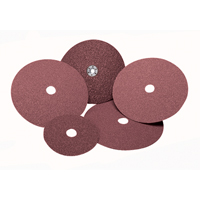 Metal F240 Fibre Discs, Aluminum Oxide, 50, 4-1/2" Dia x 7/8" Arbor Trail Hammer and Bolt