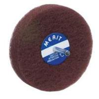 Disques non tiss&eacute;s Abrasotex, 4" dia., Grain Fin, Oxyde d'aluminium Trail Hammer and Bolt