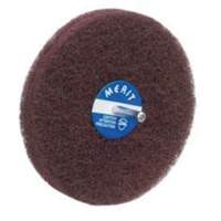 Disques non tiss&eacute;s Abrasotex, 5" dia., Grain Moyen, Oxyde d'aluminium Trail Hammer and Bolt