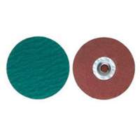 Disque de toile &agrave; changement rapide, 4" dia., Grain 36, Zirconium Trail Hammer and Bolt