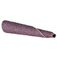 Cartouche de bande abrasive conique ALO, 240 Grain, 5/16" dia., Oxyde d'aluminium, 1-1/2" lo, 1/4" Dimension de l'arbre Trail Hammer and Bolt