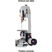 Metal Cutting Band Saws With Geardrive, Horizontal/Vertical, Round 7" and 7" x 12" Rectangular Cutting Capacity Trail Hammer and Bolt