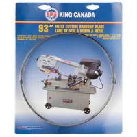 Scie &agrave; ruban pour m&eacute;tal, Acier au carbone, 93" lo x 3/4" la x &eacute;paisseur 0,032", 10 dents par pouce Trail Hammer and Bolt