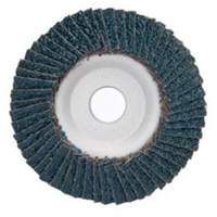 Contoured PowerFlex&reg; Preparation Disc, 4-1/2" x 7/8", Type 29, 80 Grit, Zirconia Alumina Trail Hammer and Bolt