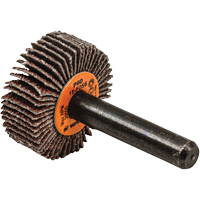 Flap Wheels - Coolcut Flap Wheels, Aluminum Oxide, 60 Grit, 1" x 3/8" x 1/4" Trail Hammer and Bolt