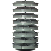 Modules de stockage Rotabin, 500 lb Capacit&eacute; par niveau, 8 Niveau(x), 66" ha x 34" dia Trail Hammer and Bolt