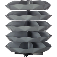 Modules de stockage Rotabin, 625 lb Capacit&eacute; par niveau, 5 Niveau(x), 56" ha x 44" dia Trail Hammer and Bolt
